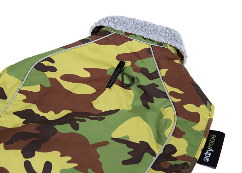 Dryrobe Dog Coat Camo/Grey-6